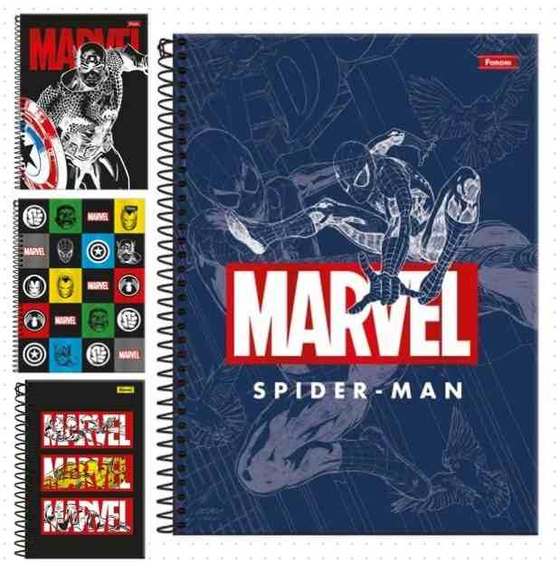 CADERNO C.D. 1X1 KBOM MARVEL COMICS